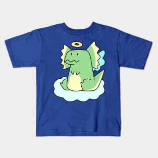 Angel Cloud Dilophosaurus Kids T-Shirt